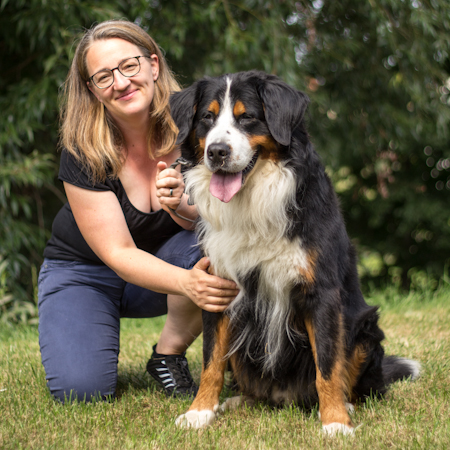 Martine mit Balou